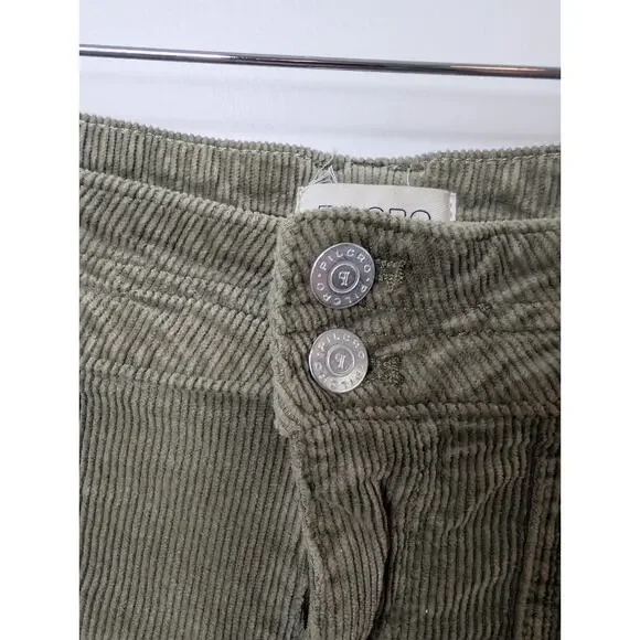 PILCRO The Wanderer Relaxed-Leg Corduroy Pants Women's Size 27 Sahara - Picture 6 of 12